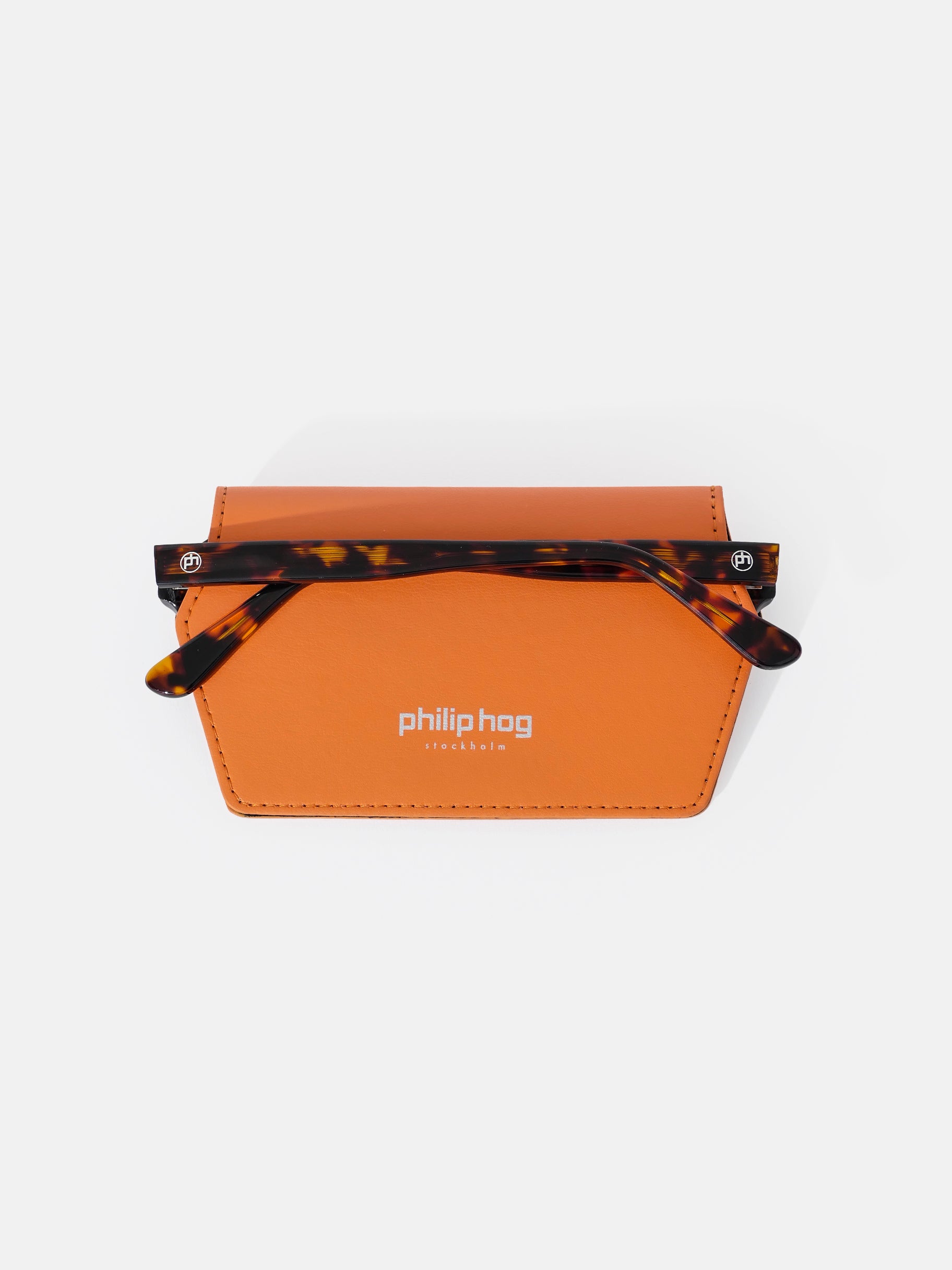 Premium Vegan Leather Case Orange