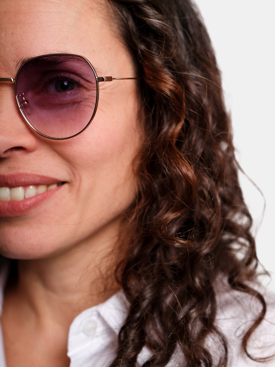Asta Gold / Tinted Tea Readers